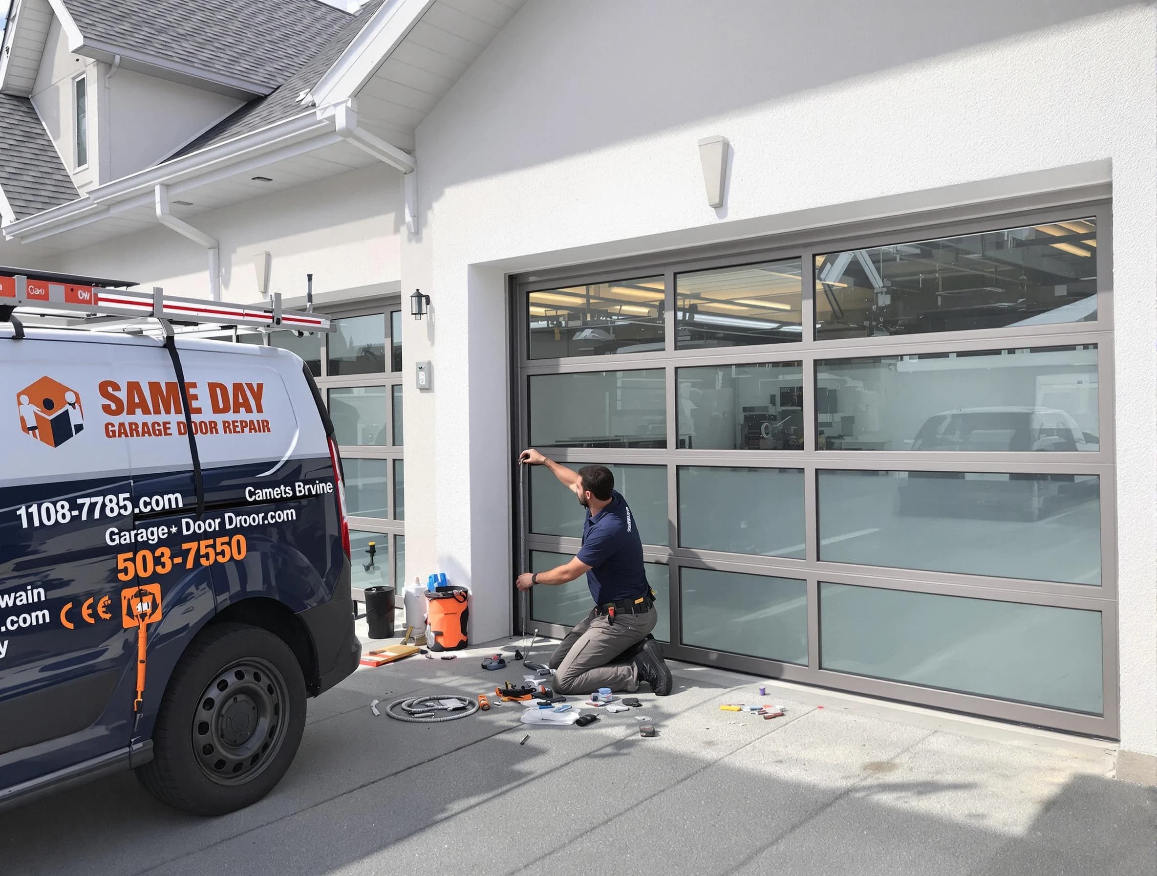Same-day garage door repair service by McKeesport Garage Door Repair in McKeesport