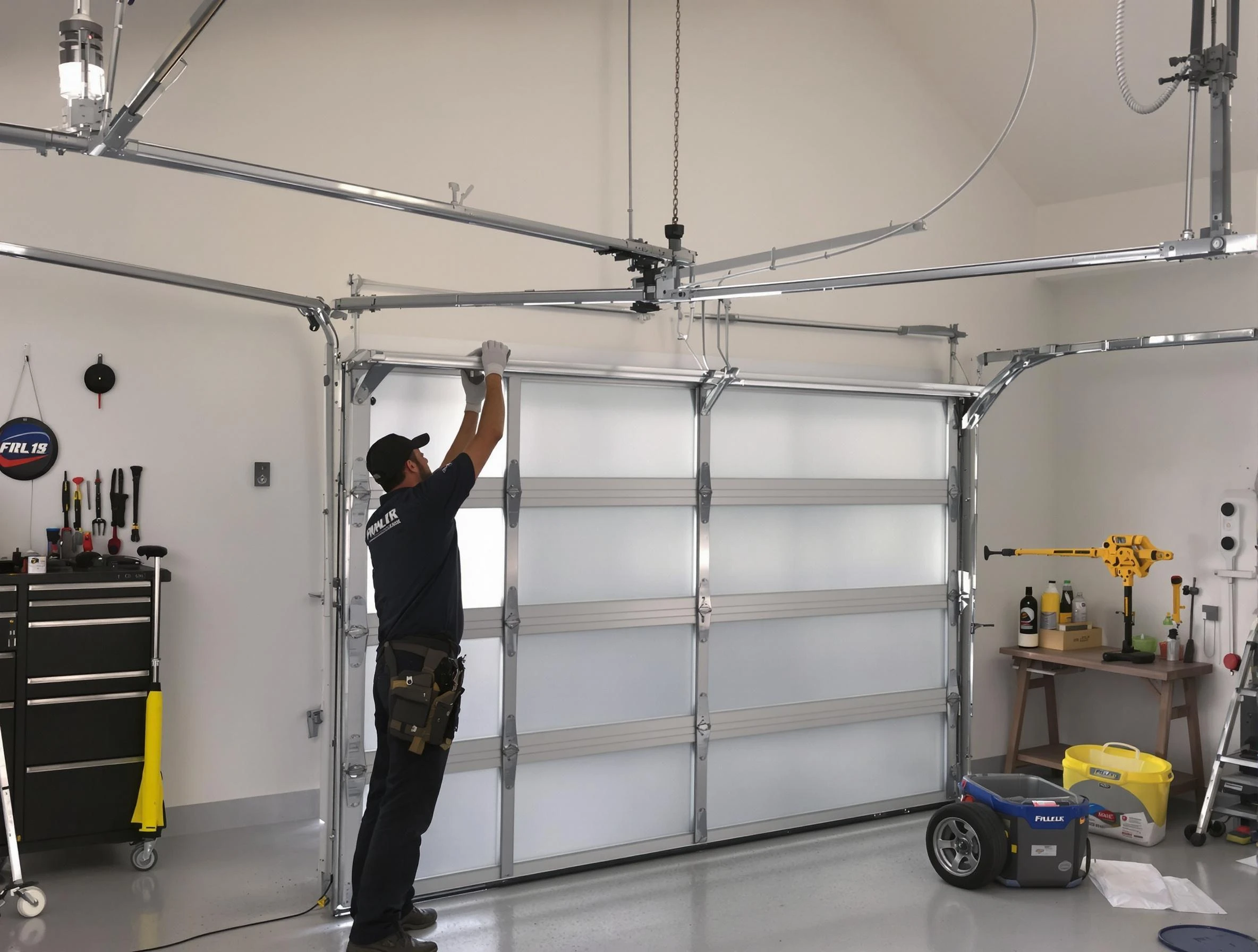 McKeesport Garage Door Repair certified team performing precision garage door installation in McKeesport